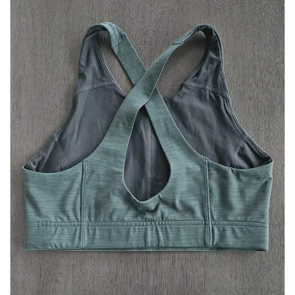 Peloton Cycling Women's Sports Bra Green Small Racerback Outdoor Voices - Picture 3 of 6